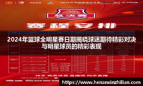 2024年篮球全明星赛日期揭晓球迷期待精彩对决与明星球员的精彩表现
